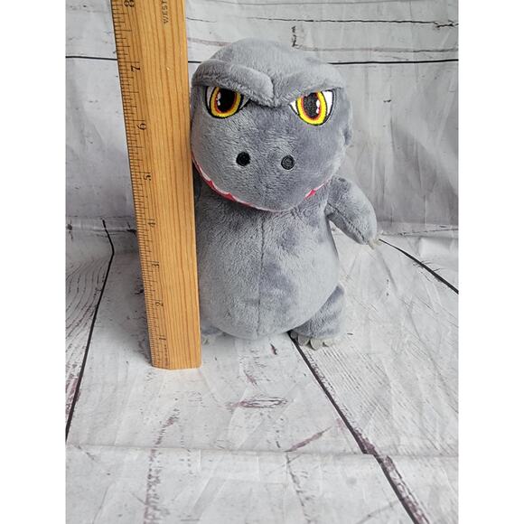 Kidrobot Godzilla Hugme Gray Plush Stuffed Animal 7in - Picture 3 of 8